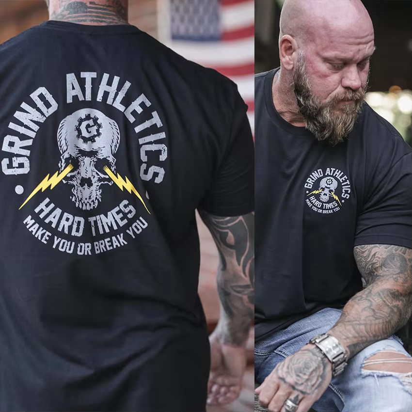 Summer Clothing Essentials Men - Y2k Gym T-shirt Man T-shirts Oversize