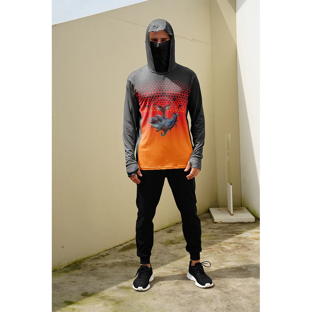 Summer Clothing For Young Men - Fishing Shirts Men Sun Protection Hoodie