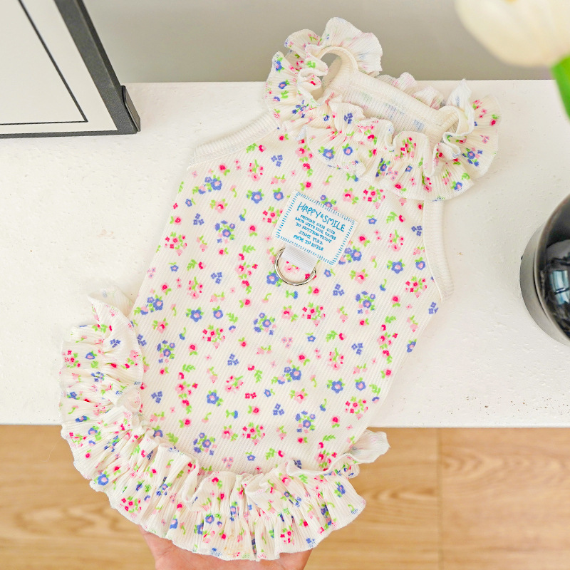 Summer Loving Clothing - Fashion Floral Dog Dress Dog Summer