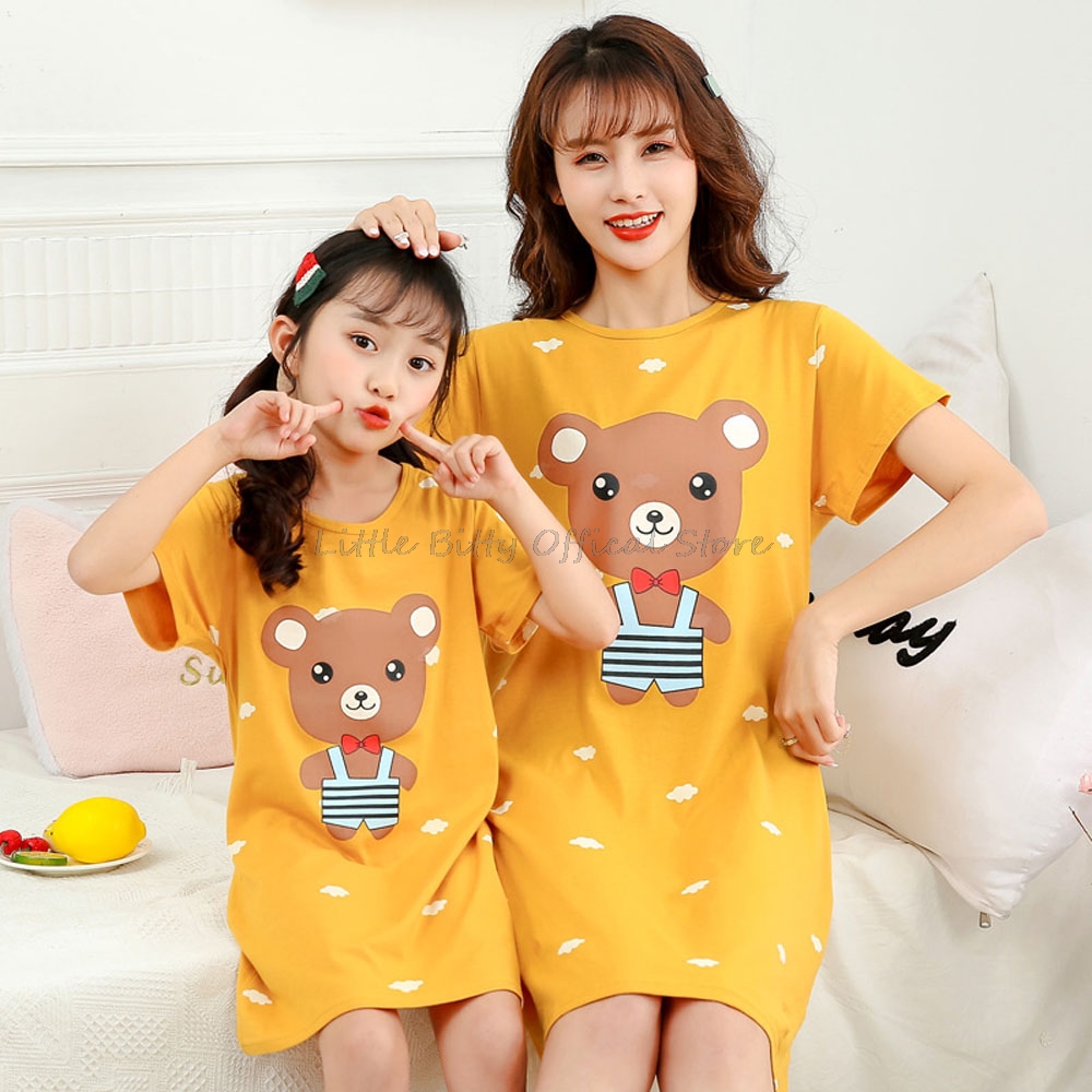 Summer Clothing Teen Girls - Summer Mom Daughter Night Dress Family