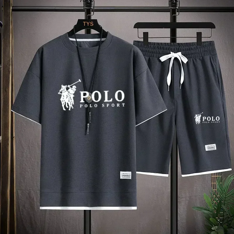 Summer Clothing Men Fashion - 2026 Men's Summer Waffle 2 Piece