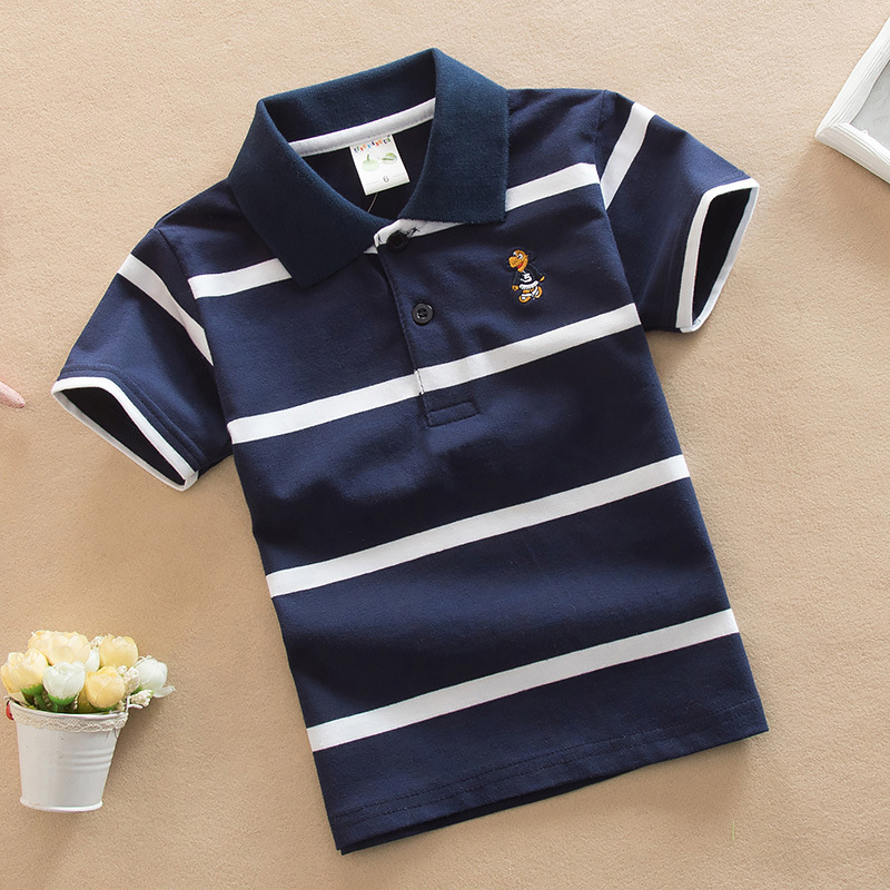 Summer Boys Polo Shirts Short  - Summer Clothing For Baby Boy 评论和价格
