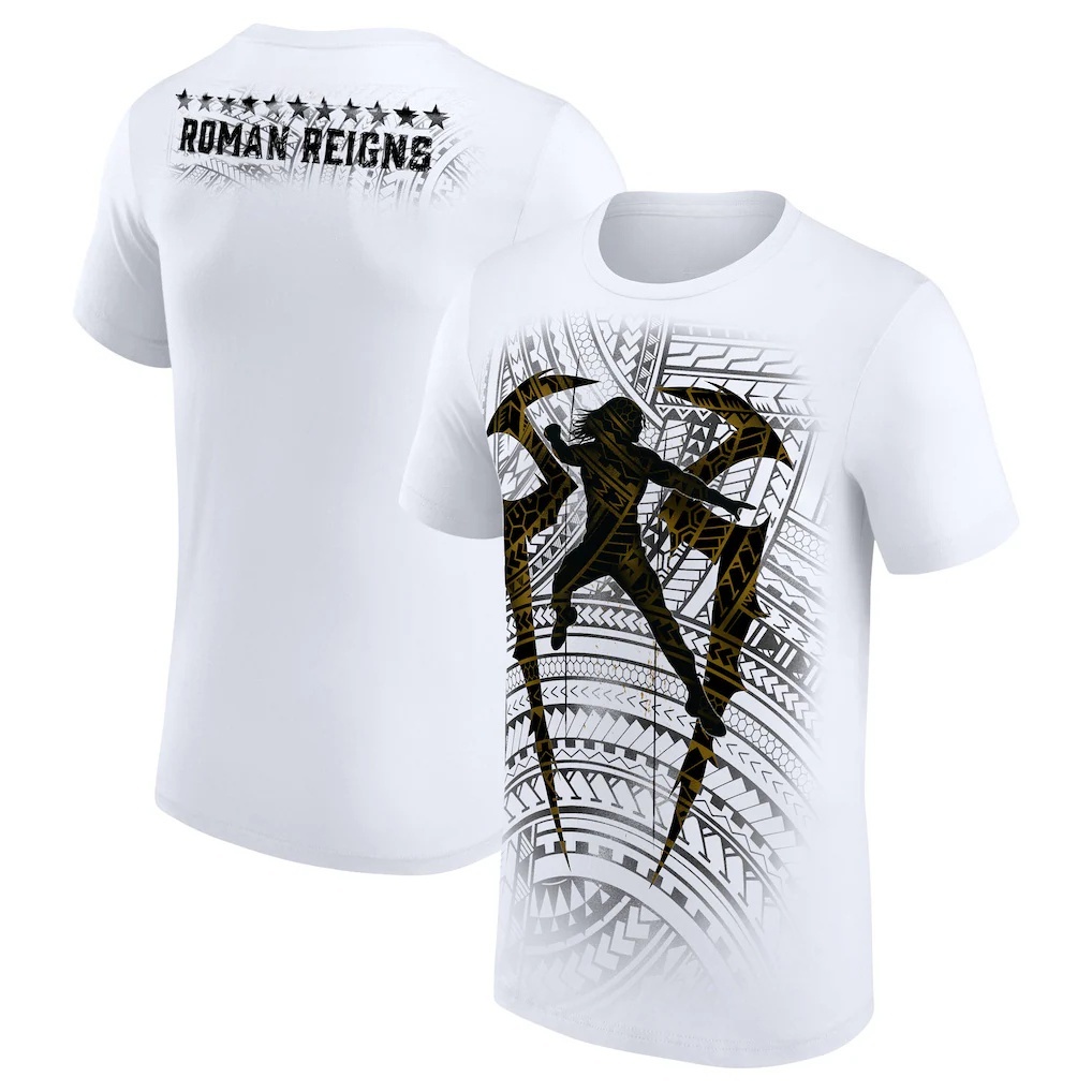 Roman Reigns Tribal Logo Print - Summer Reign Clothing 评论和价格