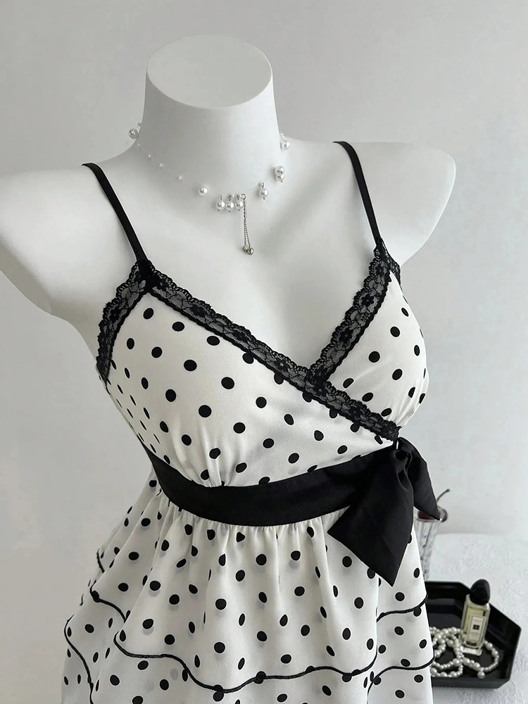 French-Style Retro Lace Patchw - Summer Clothing For 70 Year Old Woman 评论和价格