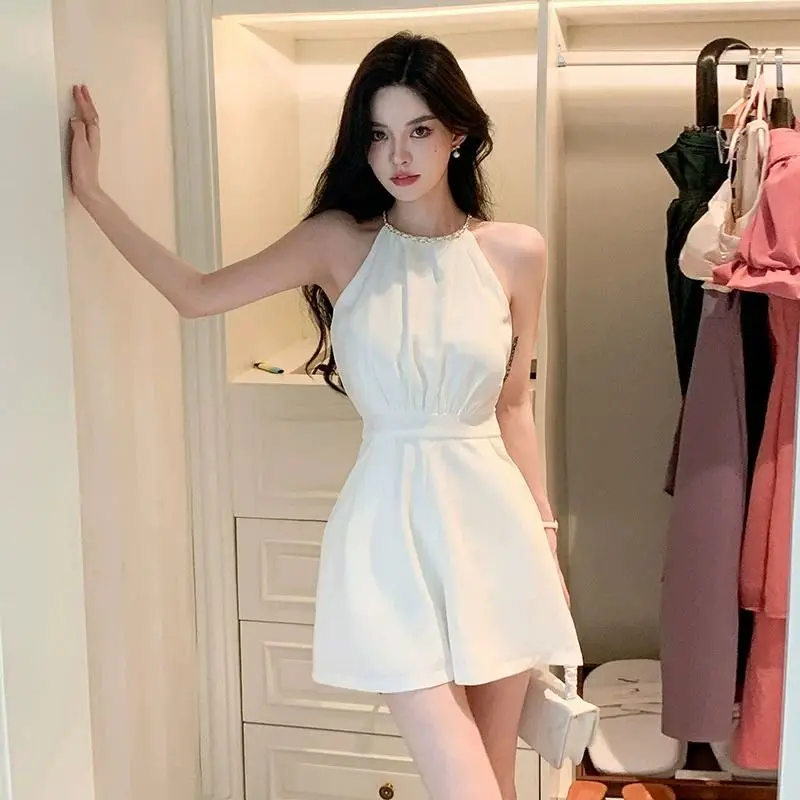 Cool White Woman Shorts Office - Summer Clothing Trends 2025 Women'S 评论和价格