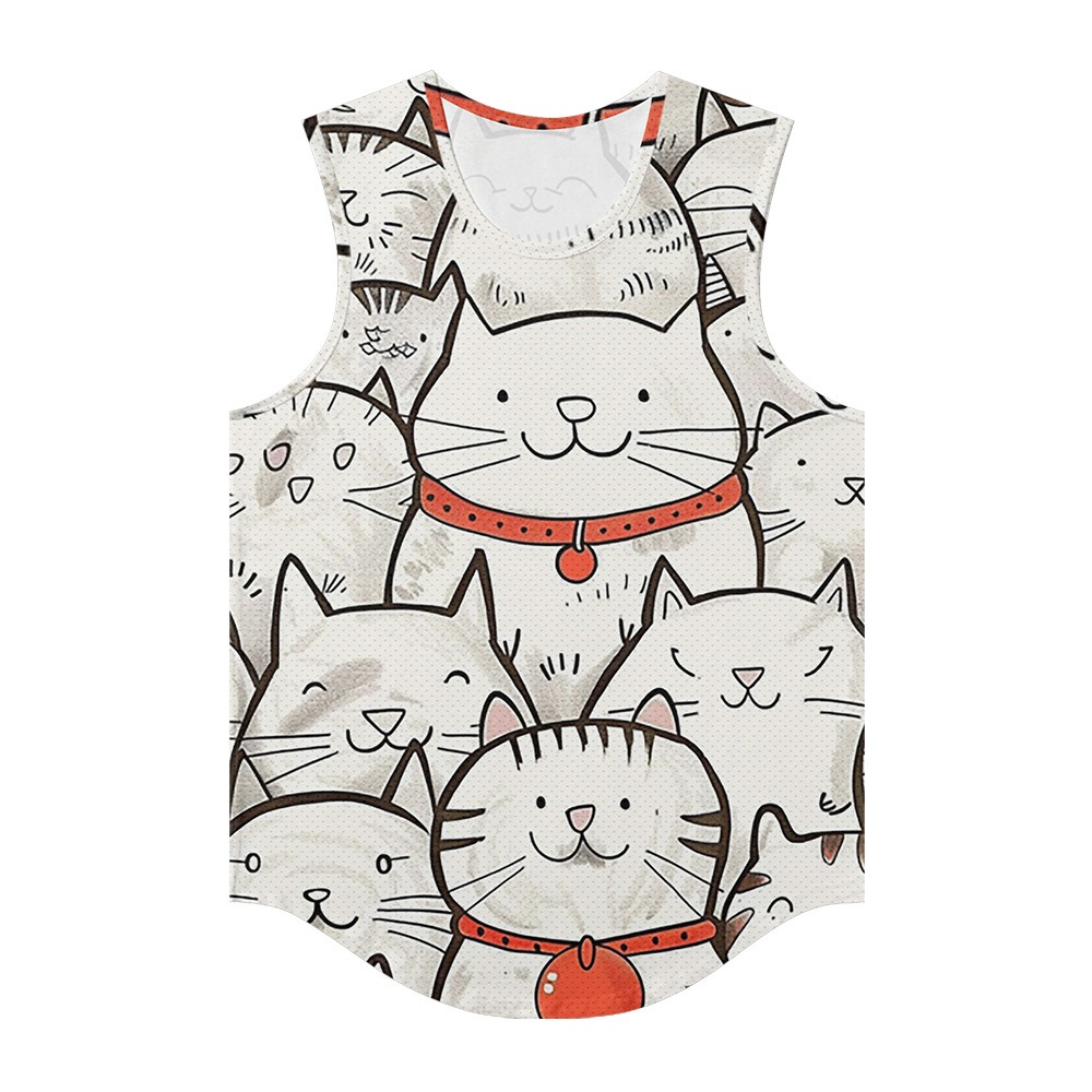 Men Vests Trendy Kawaii Lucky  - Summer Clothing Essentials Men 评论和价格
