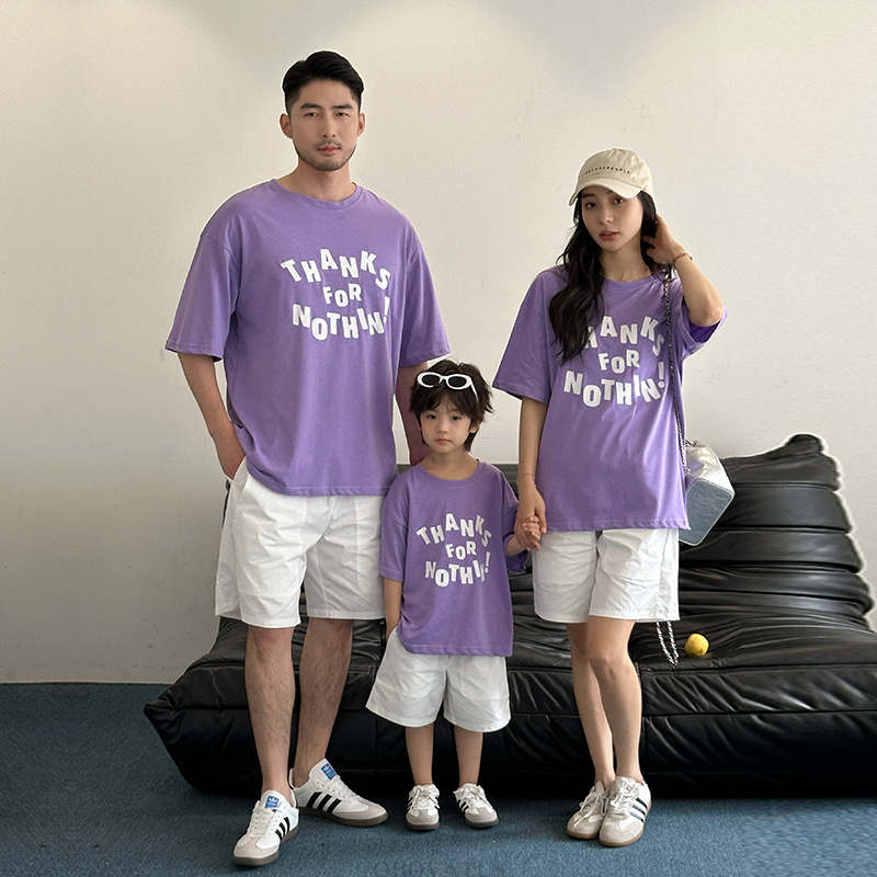New Family Matching Tee Shirts - Summer Clothing New Look 评论和价格