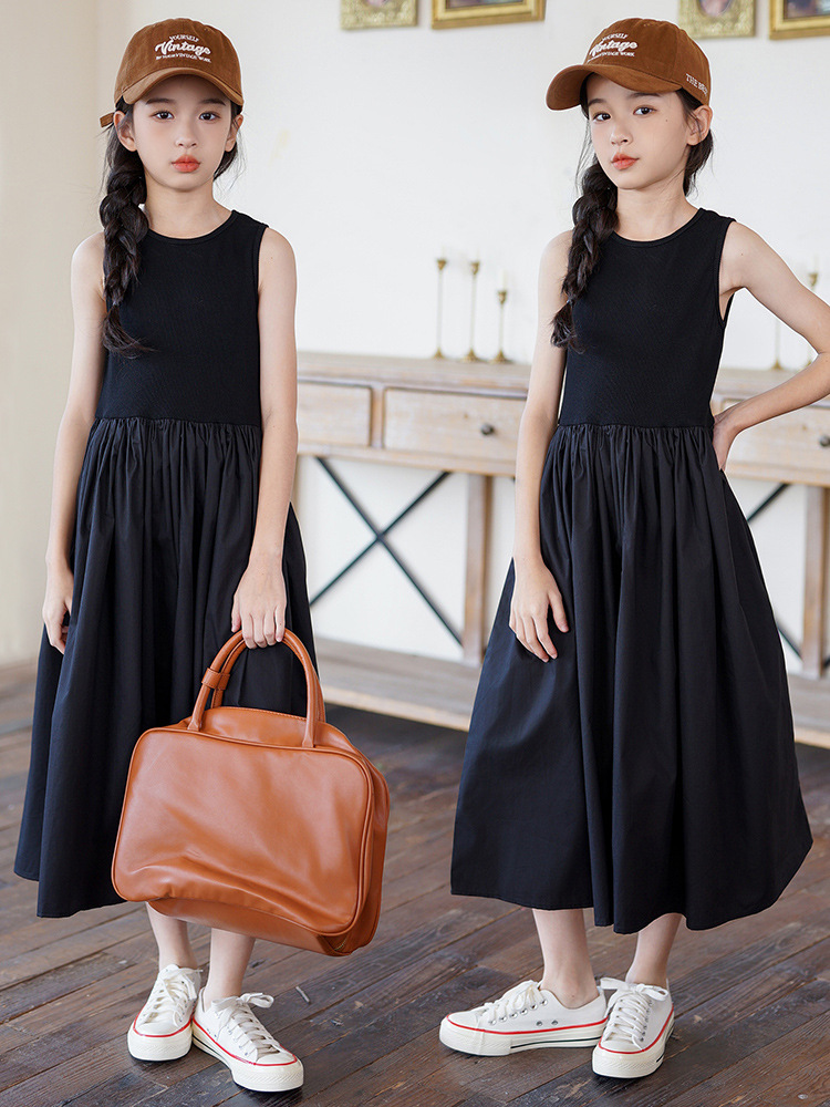 Maxi Long Dress For Little Gir - Summer Clothing Teen Girls 评论和价格