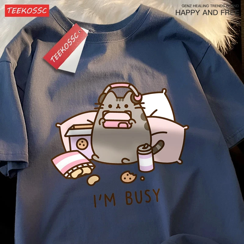 Busy Cat Playing Games With He - Summer Games Clothing Brand 评论和价格