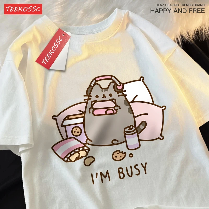 Busy Cat Playing Games With He - Summer Games Clothing Brand 评论和价格