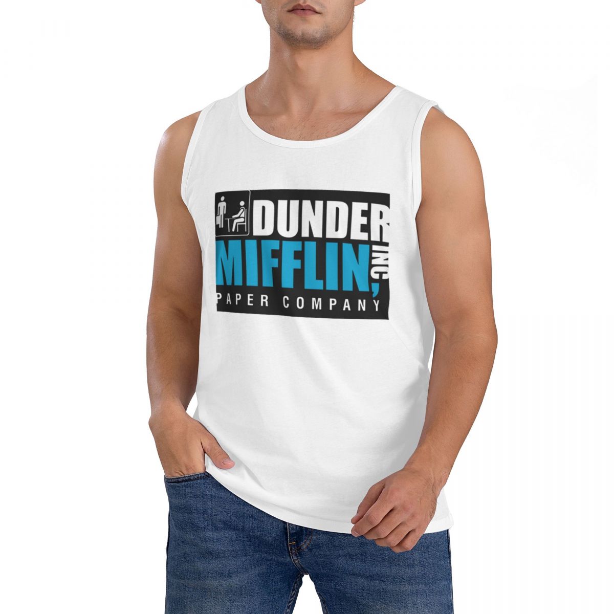 100% Cotton Dunder Mifflin Pap - Summer Clothing Essentials Men 评论和价格