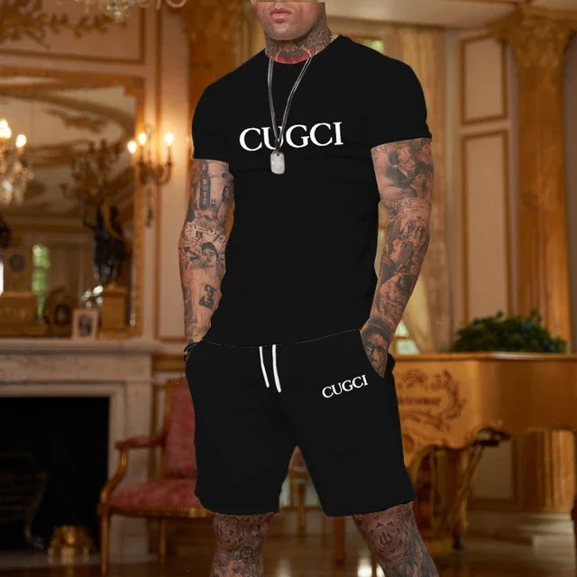 Summer T-shirt, shorts men's c - Summer Clothing Essentials Men 评论和价格