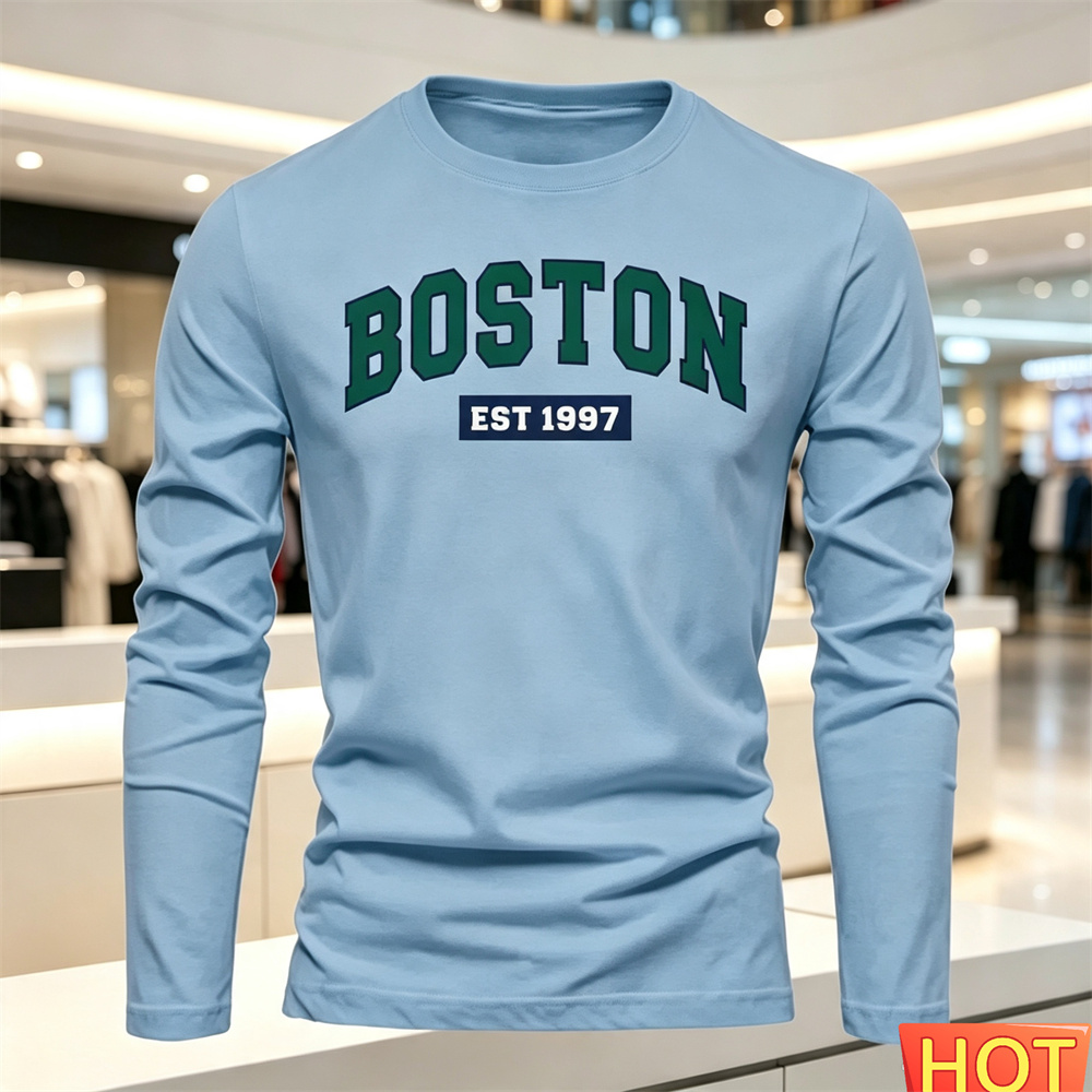 Autumn Summer Men's long sleev - Summer Clothing For Young Men 评论和价格