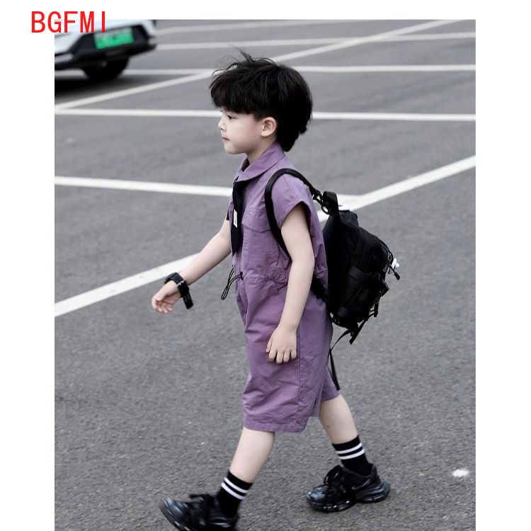 Kids Summer Shorts Overalls Ca - Summer Clothing For Baby Boy 评论和价格