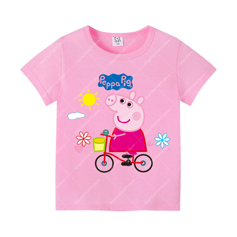 Kids Girl Cute Cotton T-shirt  - Summer Clothing Girls 评论和价格