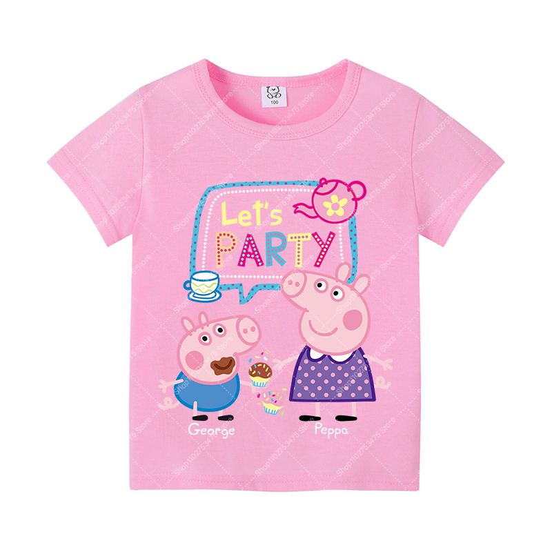 Kids Girl Cute Cotton T-shirt  - Summer Clothing Girls 评论和价格