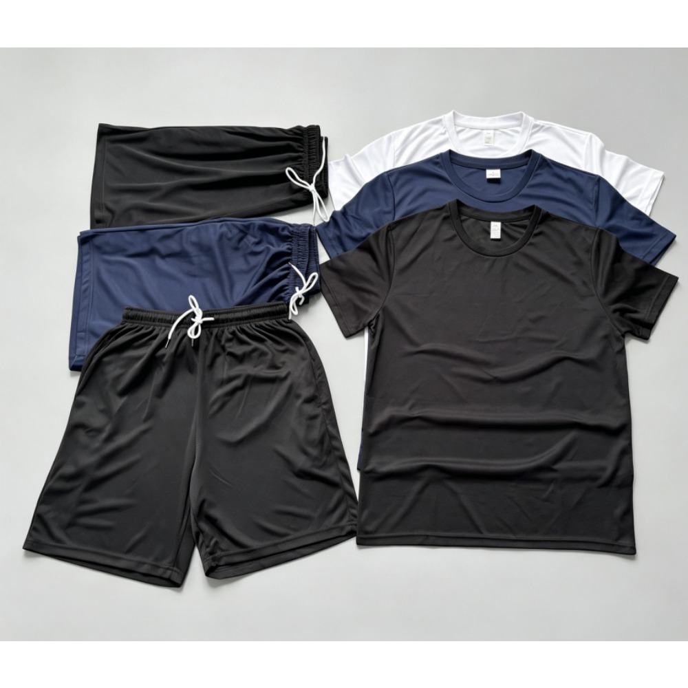Men Quick Dry 2 Piece Tracksui - Summer Clothing For Young Men 评论和价格