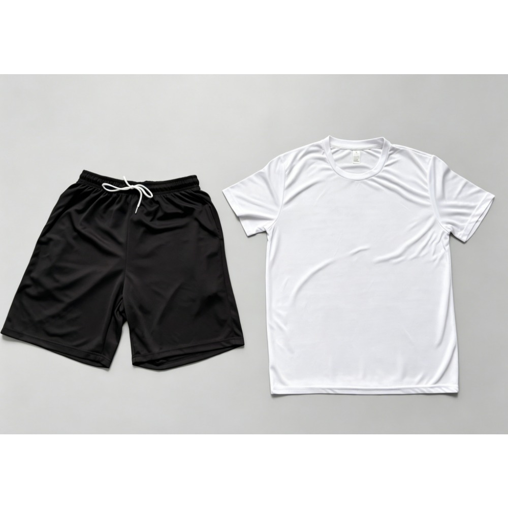 Men Quick Dry 2 Piece Tracksui - Summer Clothing For Young Men 评论和价格