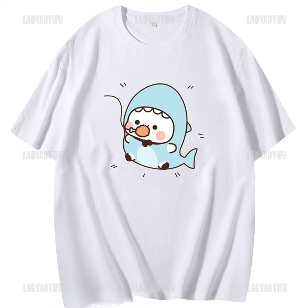 Kawaii Bubu Dudu Tshirt for Gi - Summer Clothing For 70 Year Old Woman 评论和价格
