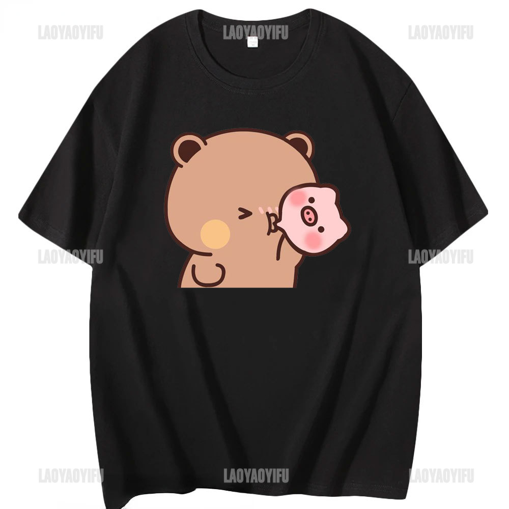 Kawaii Bubu Dudu Tshirt for Gi - Summer Clothing For 70 Year Old Woman 评论和价格