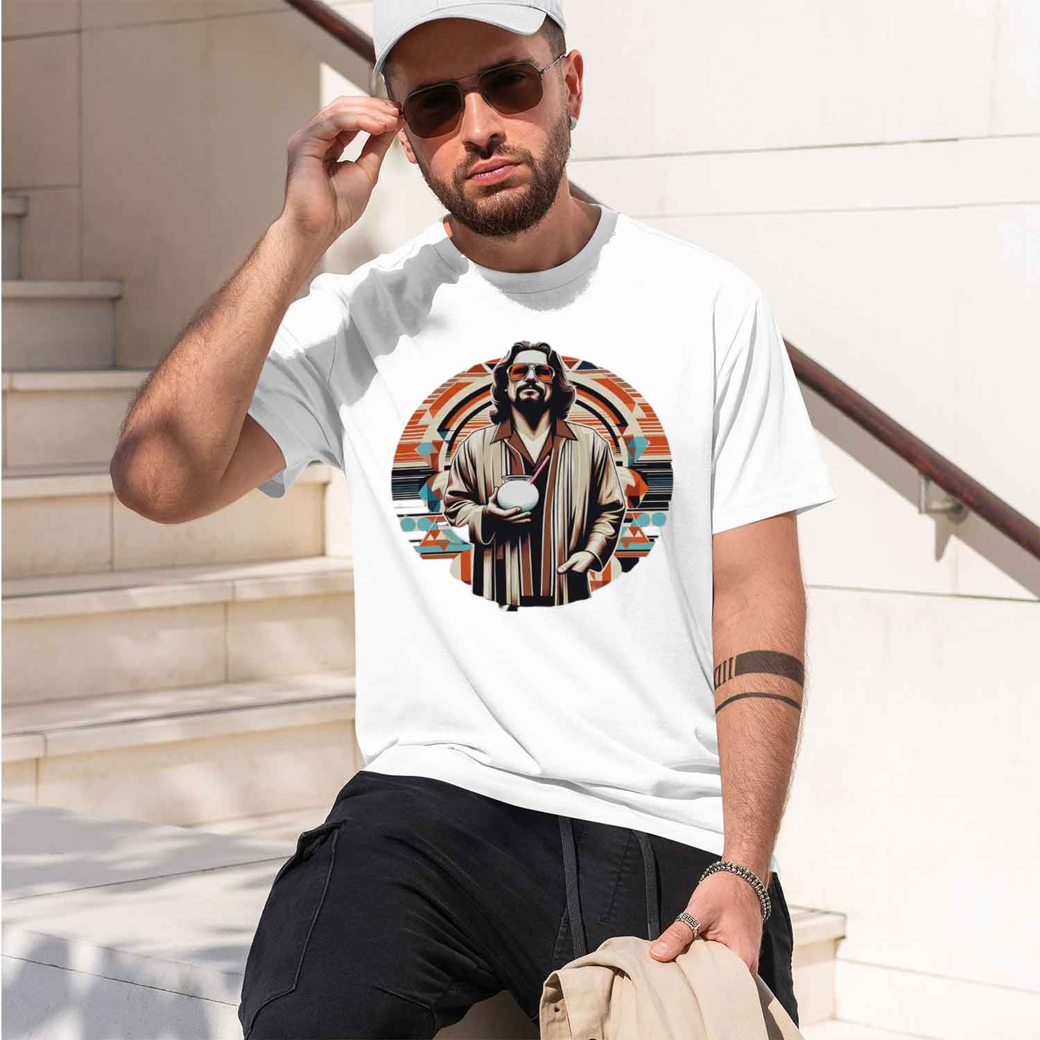 The Big Lebowski Movie The Abi - Summer Clothing Essentials Men 评论和价格