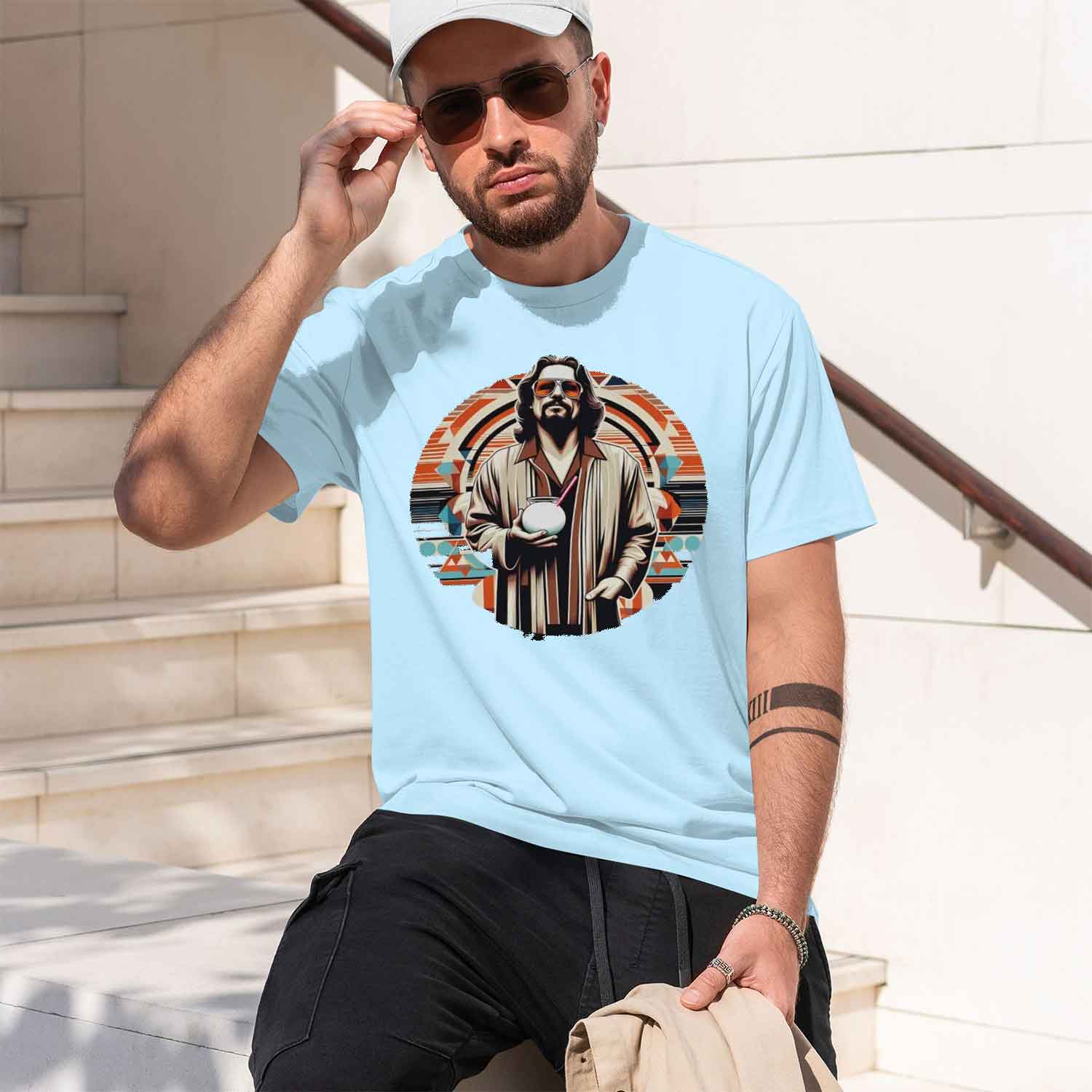 The Big Lebowski Movie The Abi - Summer Clothing Essentials Men 评论和价格