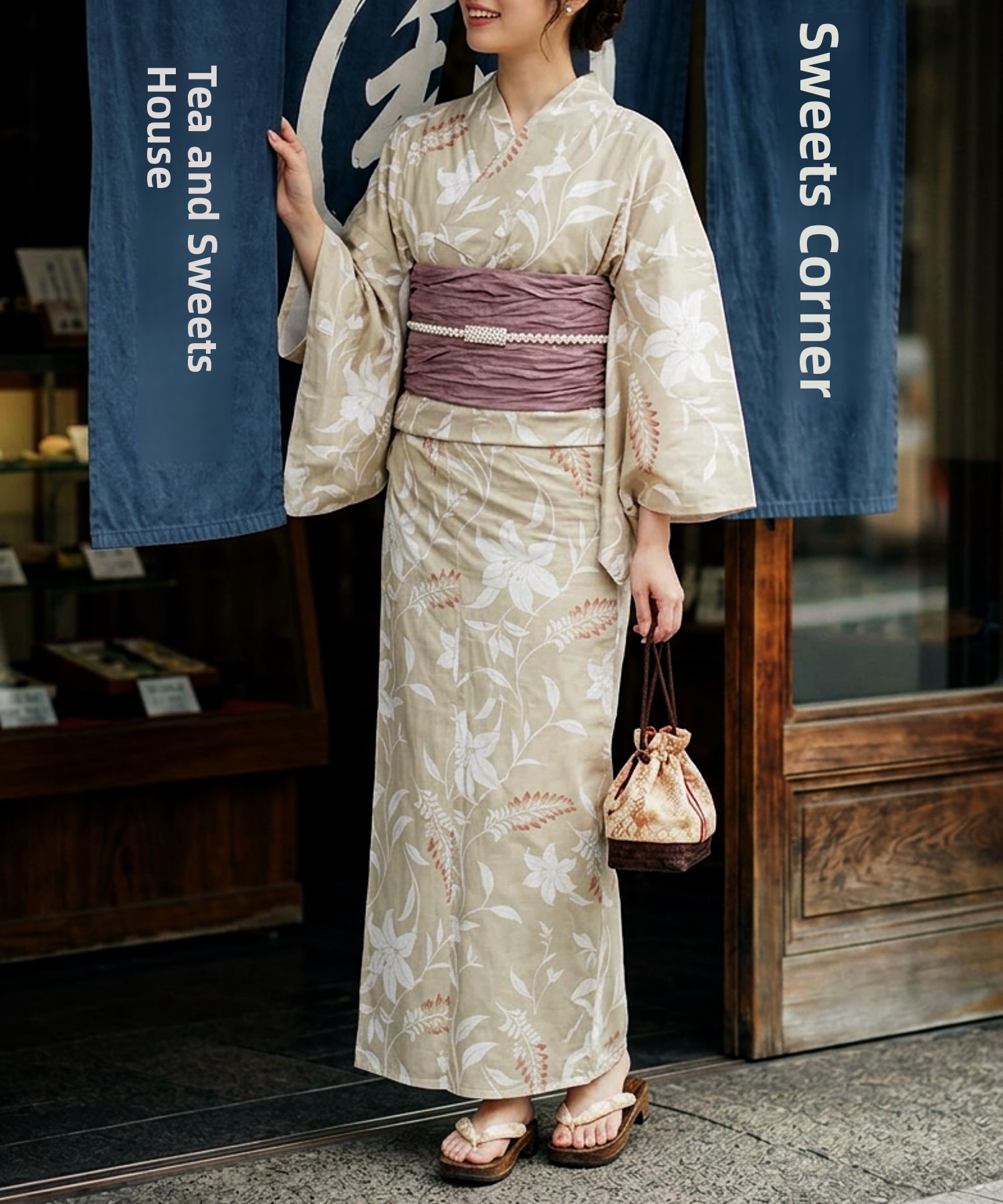 Traditional Yukata Kimono Cott - Summer Clothing Girls 评论和价格
