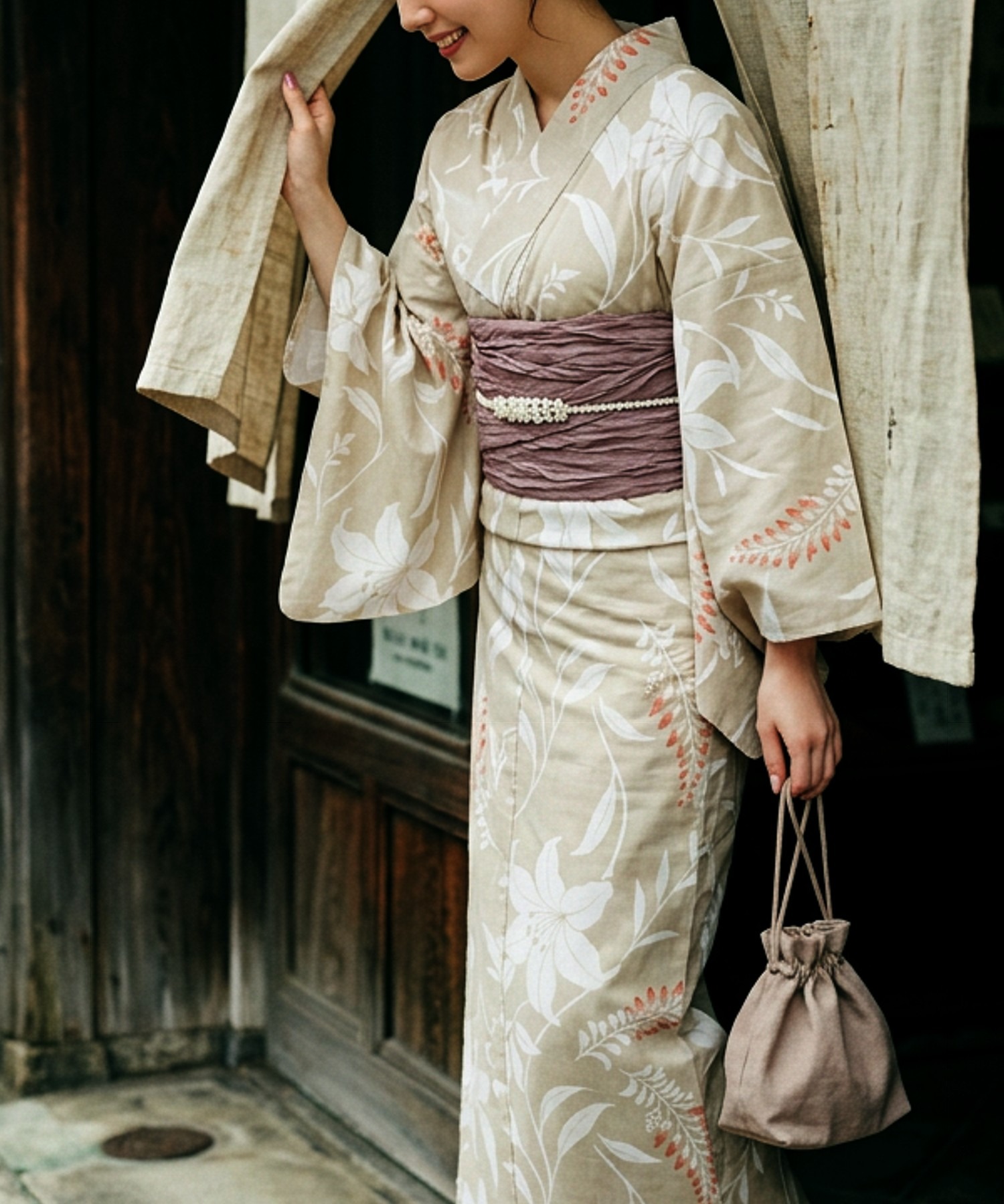 Traditional Yukata Kimono Cott - Summer Clothing Girls 评论和价格