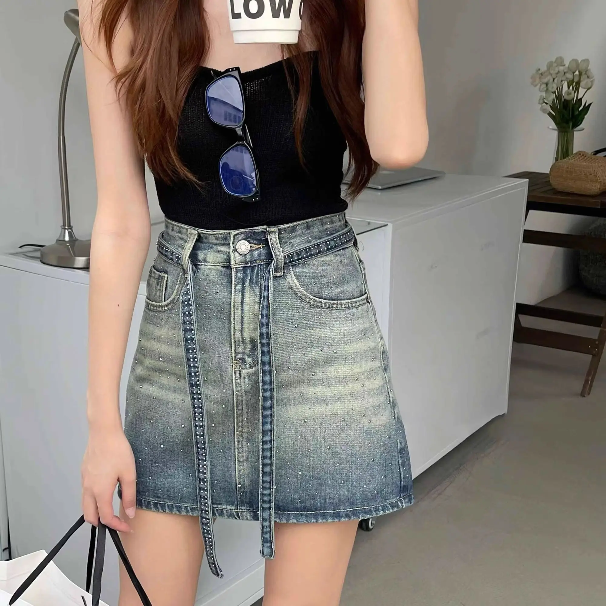 Jeans Skirts For Women Gradien - Summer Clothing Trends 2025 Women'S 评论和价格