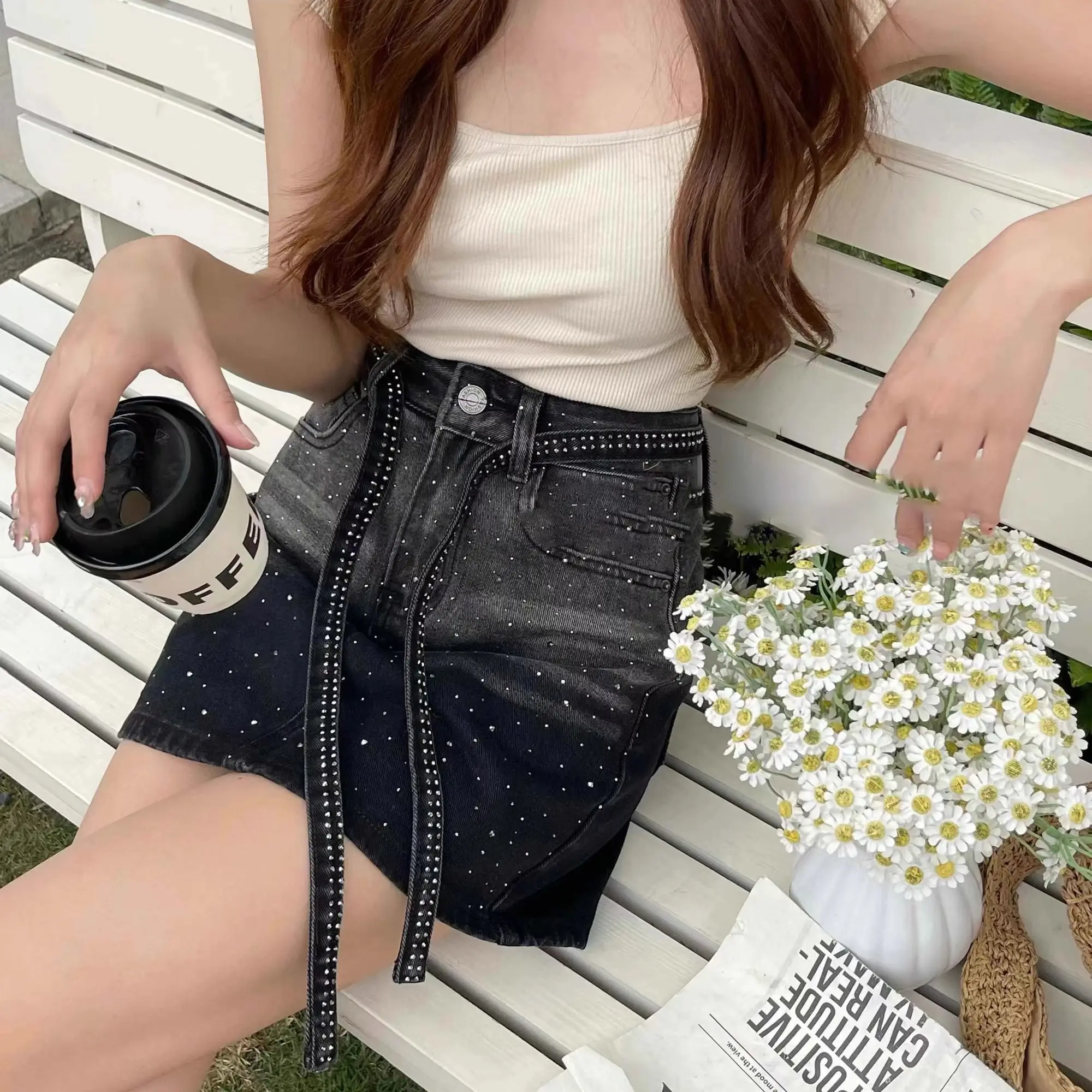 Jeans Skirts For Women Gradien - Summer Clothing Trends 2025 Women'S 评论和价格