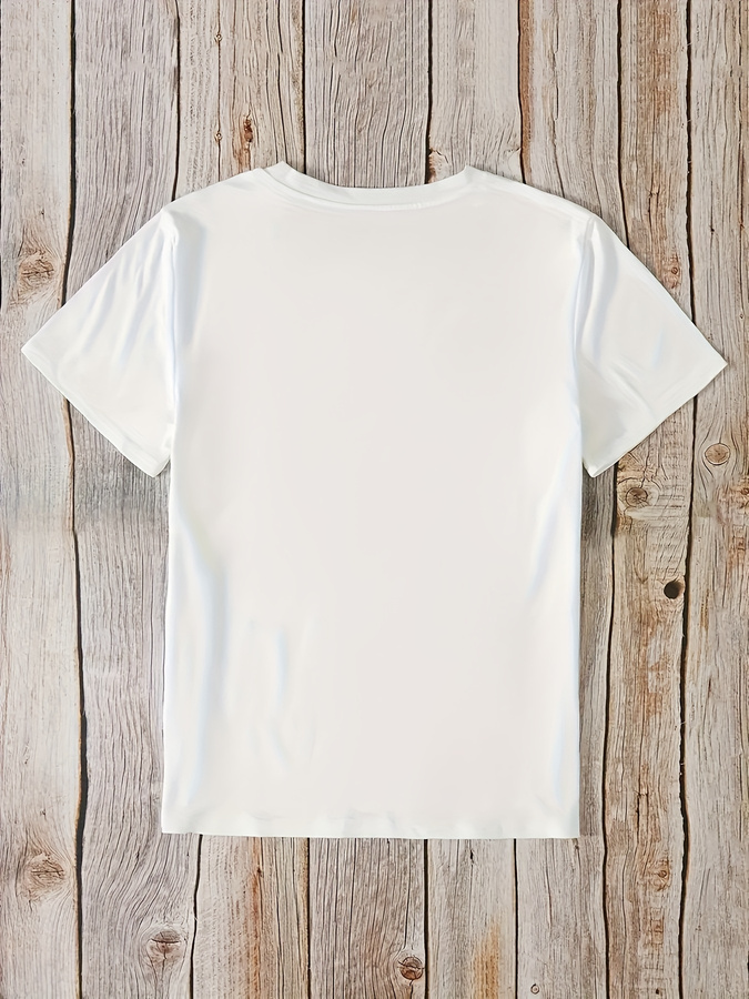 Cartoon Donut Print T-shirt, S - Summer Clothing Trends 2025 Women'S 评论和价格