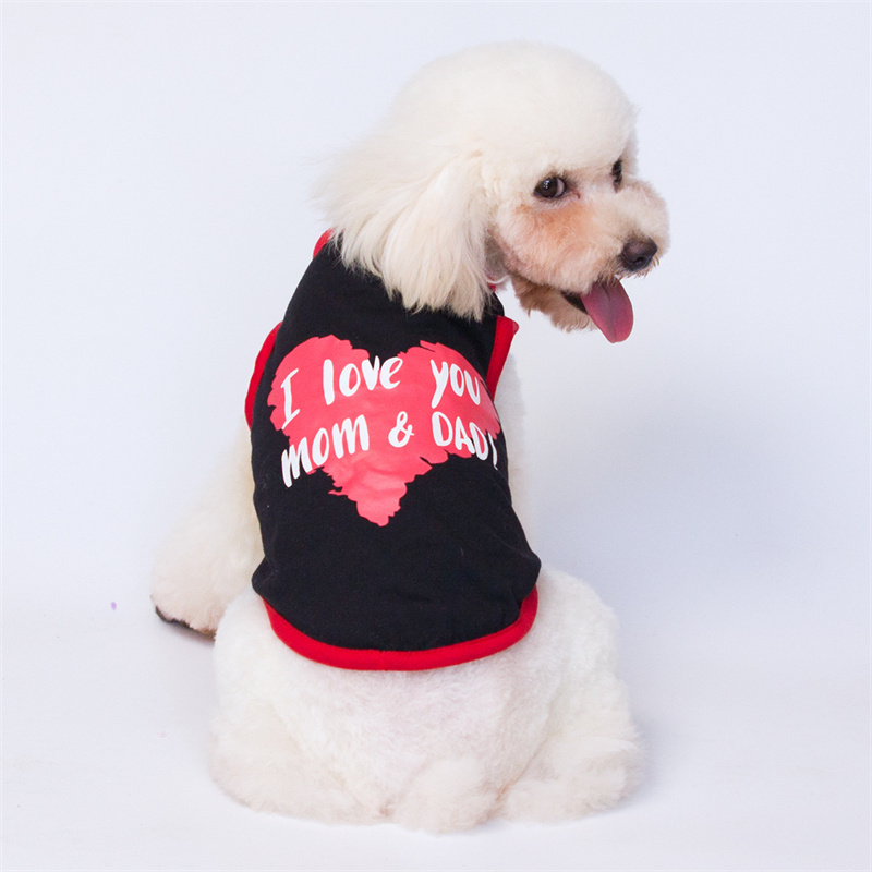 Lovely Puppy Cat Dog Sleeveles - Summer Loving Clothing 评论和价格