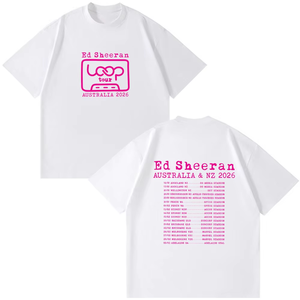 Ed Sheeran Loop Tour Australia - Summer Clothing Australia 评论和价格