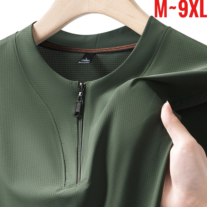 Big Size 9XL Men's Ice Silk He - Summer Clothing For Young Men 评论和价格