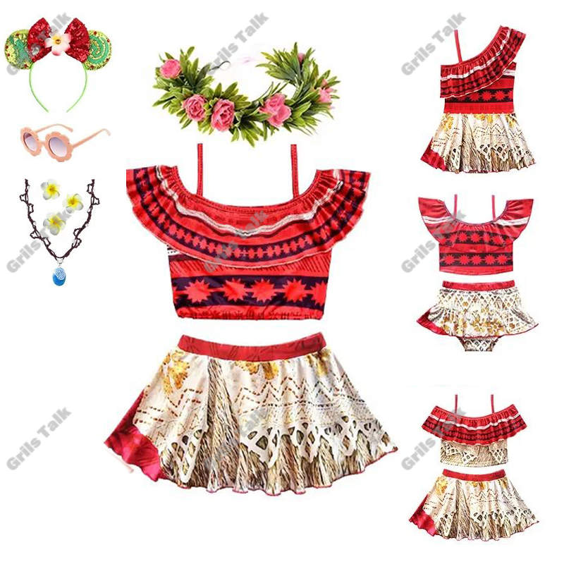 Summer Fairy Princess Moana Co - Summer Clothing Girls 评论和价格