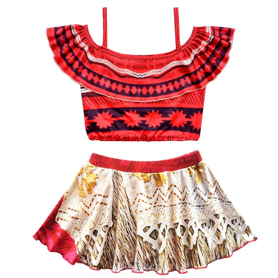 Summer Fairy Princess Moana Co - Summer Clothing Girls 评论和价格