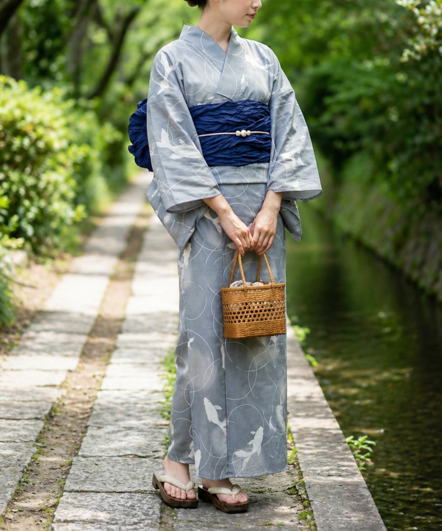 Traditional Yukata Kimono Cott - Summer Clothing Girls 评论和价格