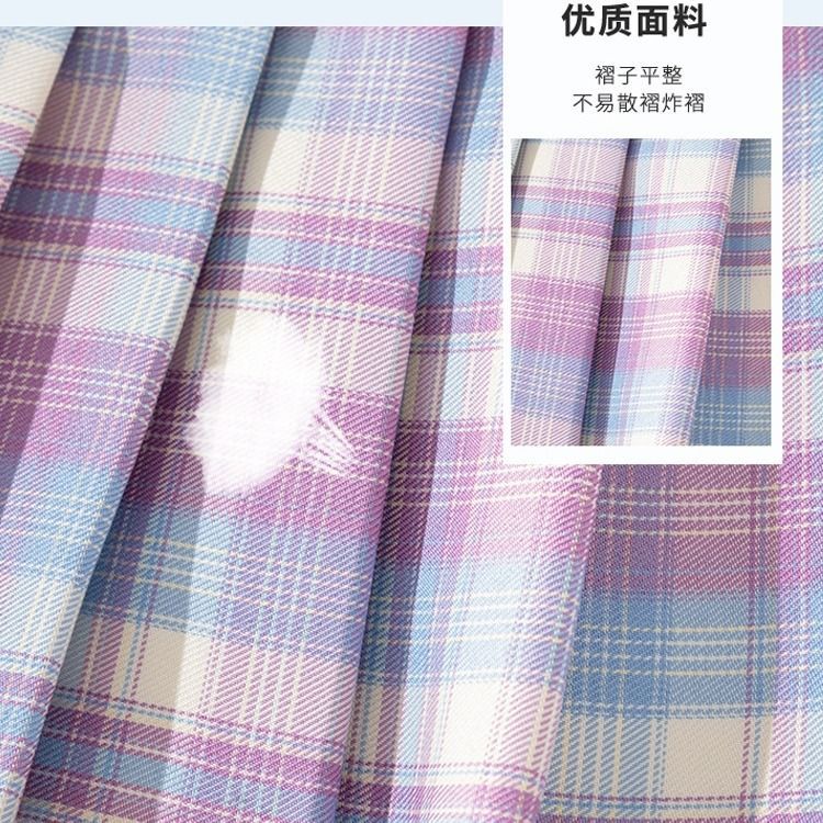 Kids Checkered Skirt Children  - Summer Clothing Teen Girls 评论和价格