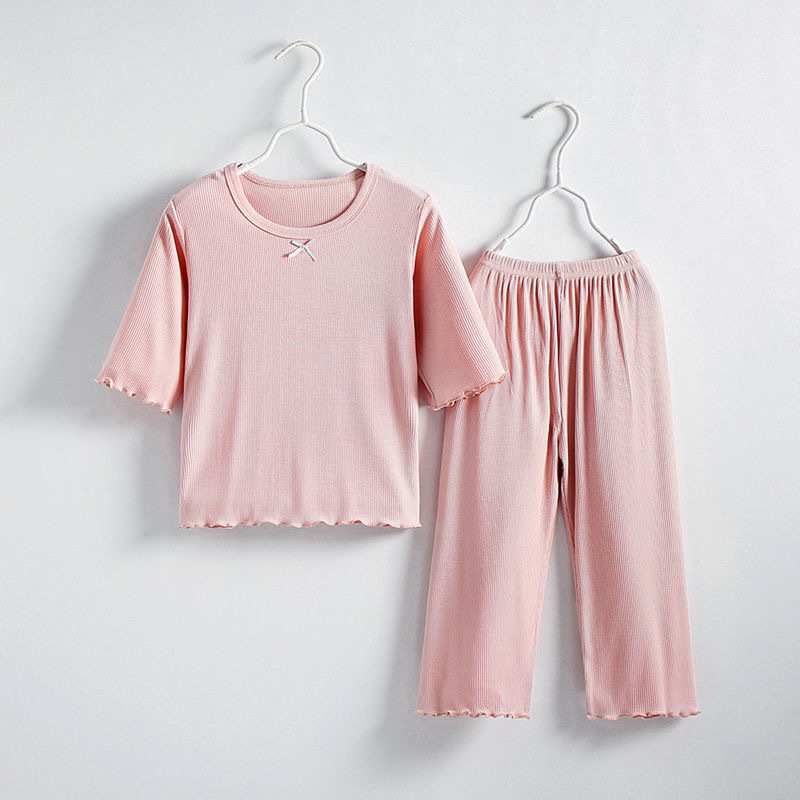 Pajamas Child House Clothing T - Summer Clothing Teen Girls 评论和价格