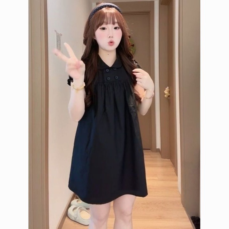 Doll Collar A-word Dress Looks - Summer Clothing New Look 评论和价格