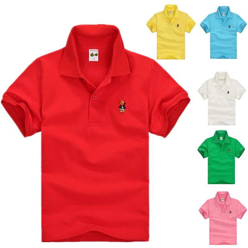 Summer Teenager POLO Shirts 3- - Summer Clothing For Baby Boy 评论和价格
