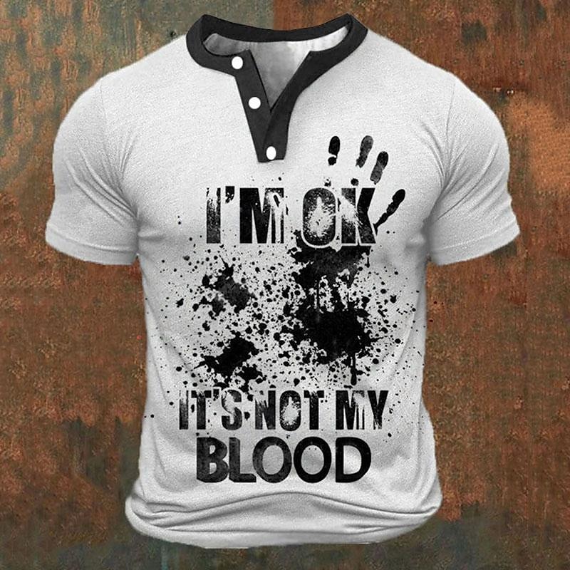 Funny 3D Letter Print Men's He - Summer Clothing Men Fashion 评论和价格
