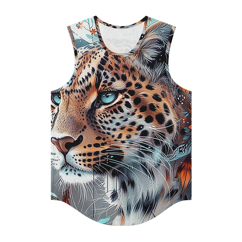 Men Vests Trendy Aura Lion Ani - Summer Clothing Essentials Men 评论和价格