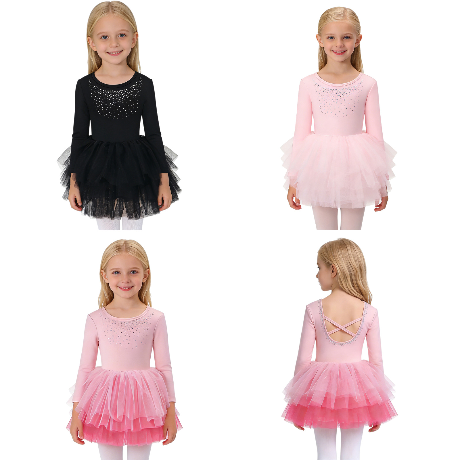 Summer Kids Dress Tutu Balleri - Summer Clothing Girls 评论和价格