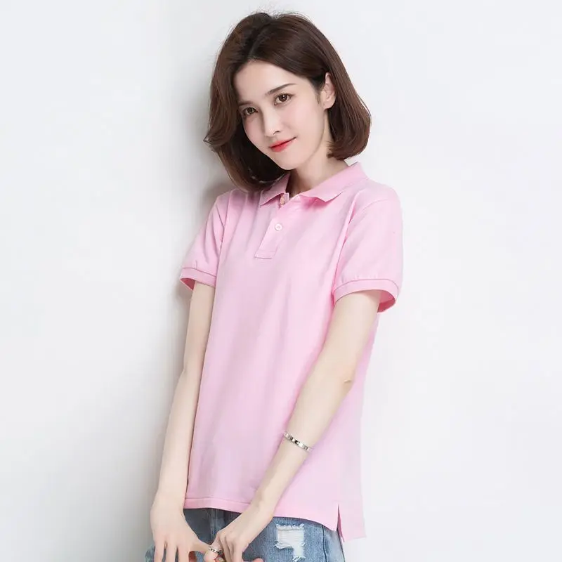 Polo Neck Shirt for Women Plai - Summer Clothing Trends 2025 Women'S 评论和价格