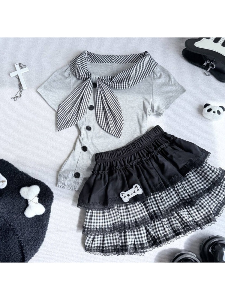 Japanese College Style Cake Sk - Summer Clothing Old Navy 评论和价格