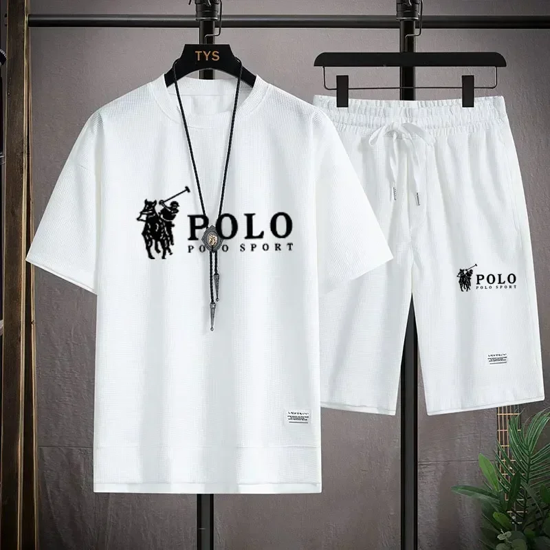 2026 Men's Summer Waffle 2 Pie - Summer Clothing Men Fashion 评论和价格
