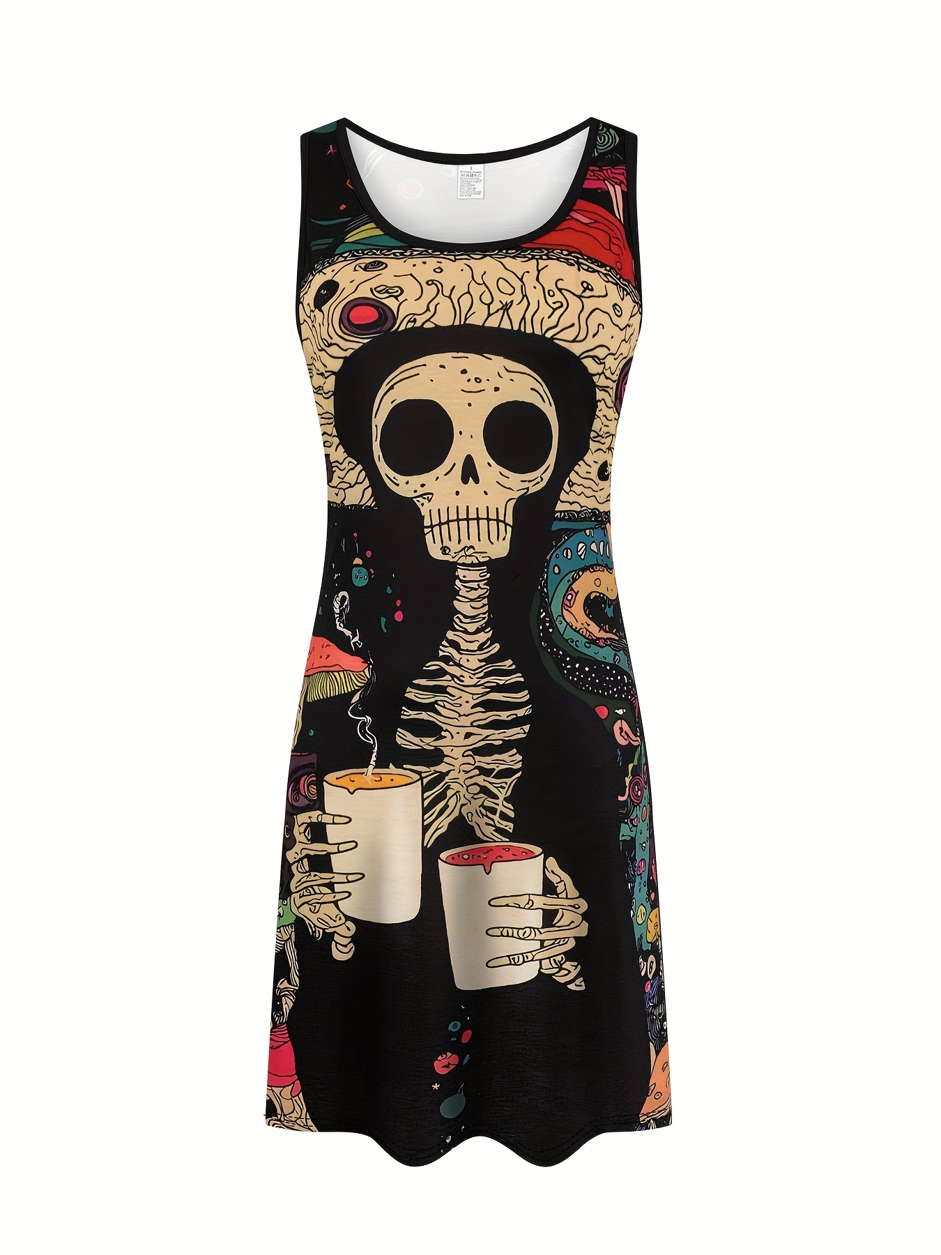 Women'S Gothic Punk Casual Dre - Summer Clothing For 70 Year Old Woman 评论和价格
